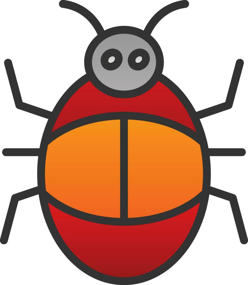 Bug Vector Icon Design