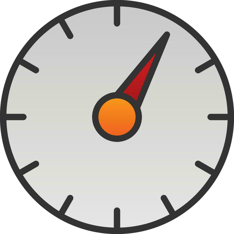 Speed test Vector Icon Design