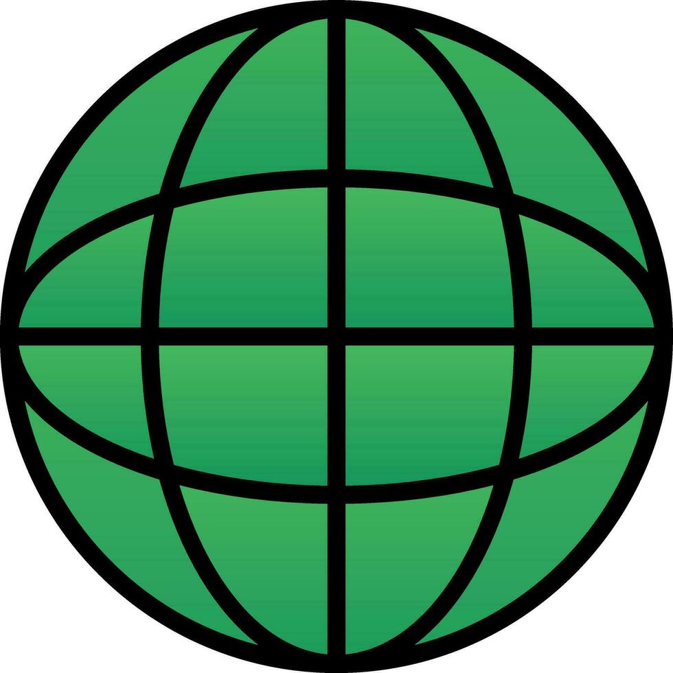 diseño de icono de vector de mundo