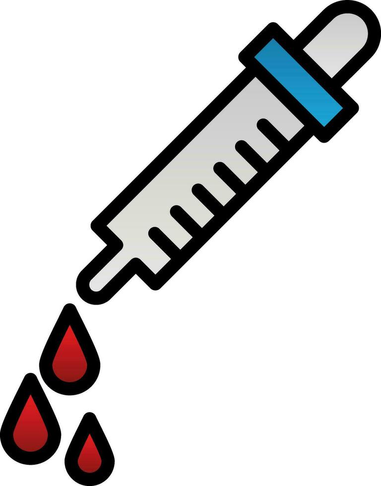 sangre vector icono diseño