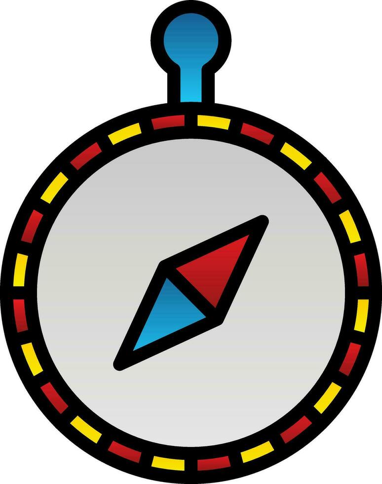 Compass Vector Icon Design