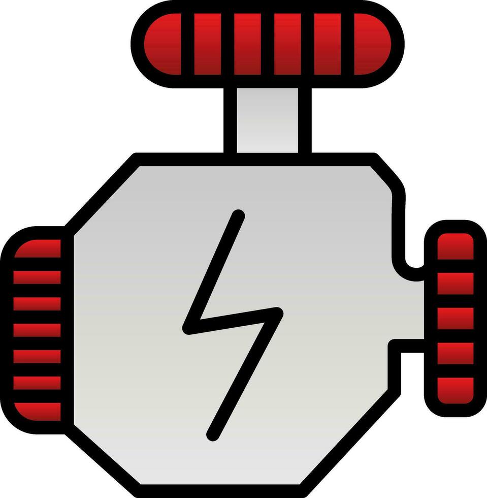 diseño de icono de vector de motor