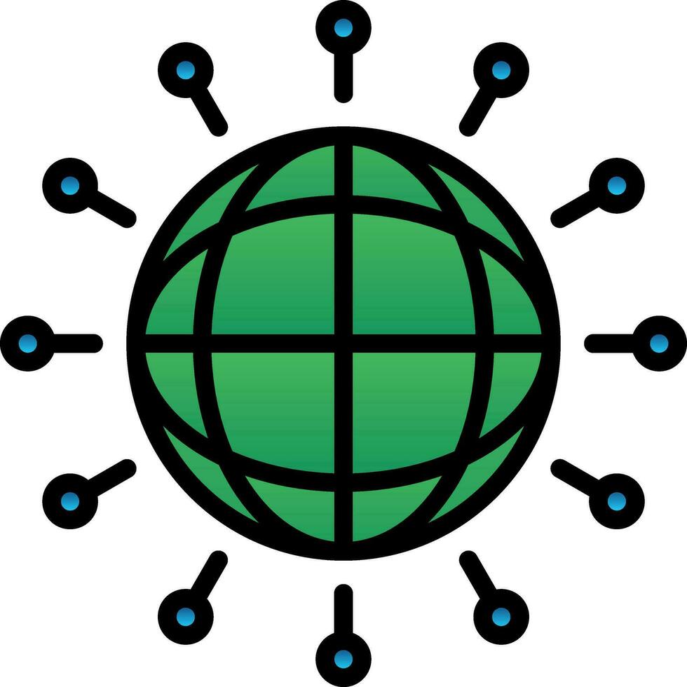 Networking Vector Icon Design