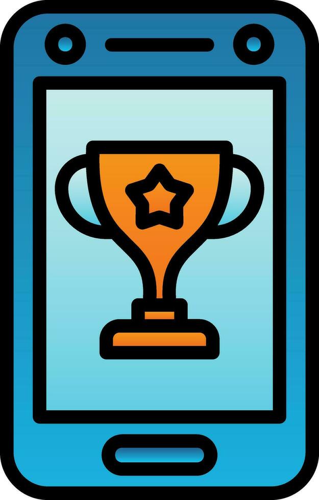 Winner Vector Icon Design