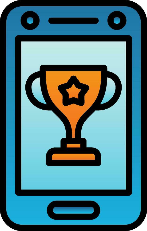 Winner Vector Icon Design