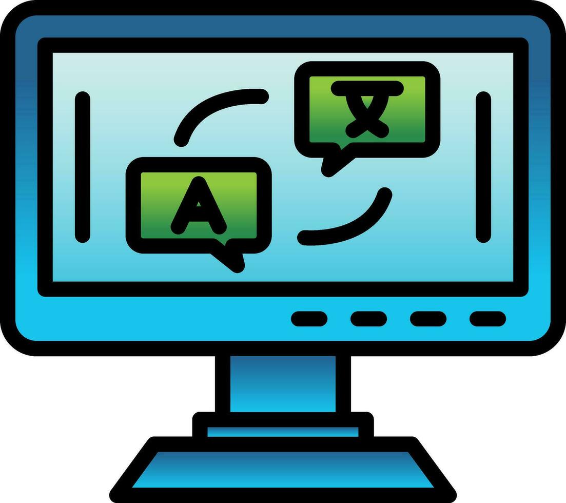Translate Vector Icon Design