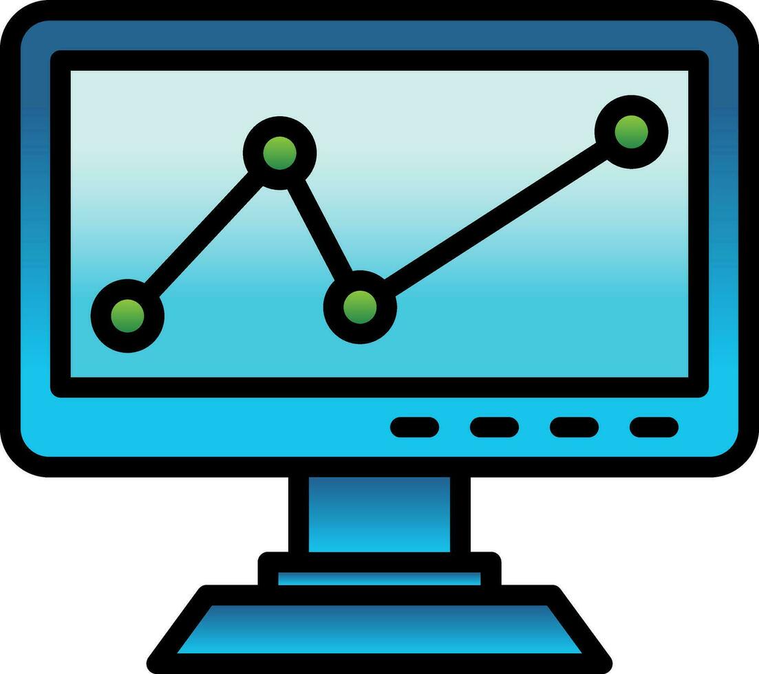 Analytics Vector Icon Design