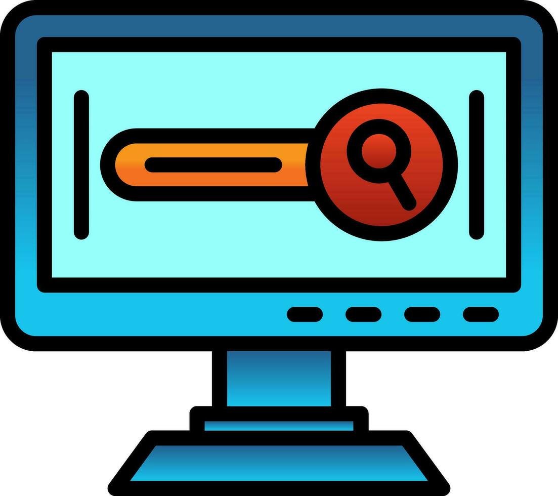 Search Vector Icon Design