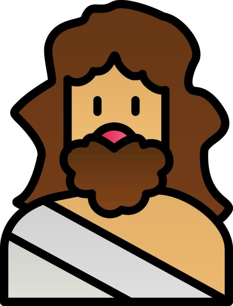 Zeus Vector Icon Design