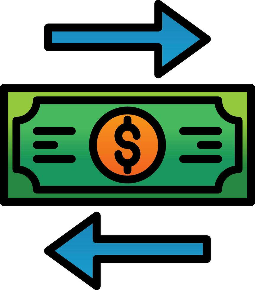 Transactions Vector Icon Design