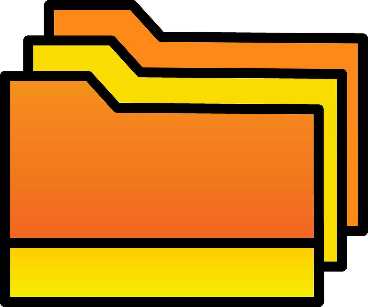 Folder Vector Icon Design