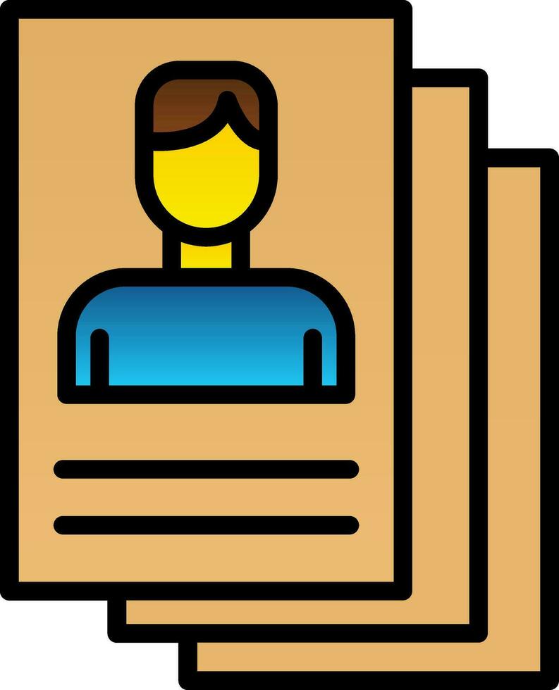 Tranding card Vector Icon Design