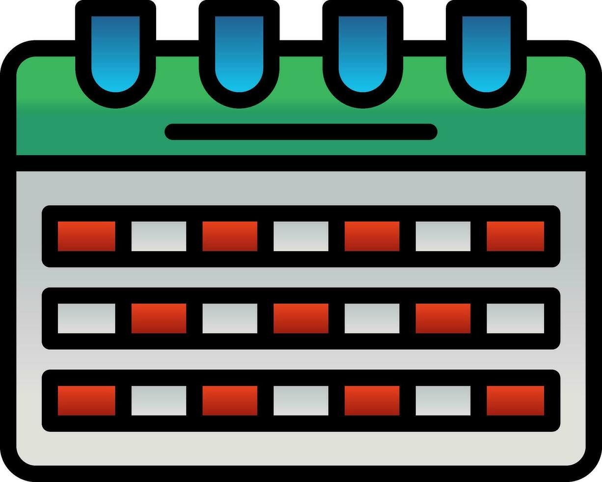 Calendar Vector Icon Design