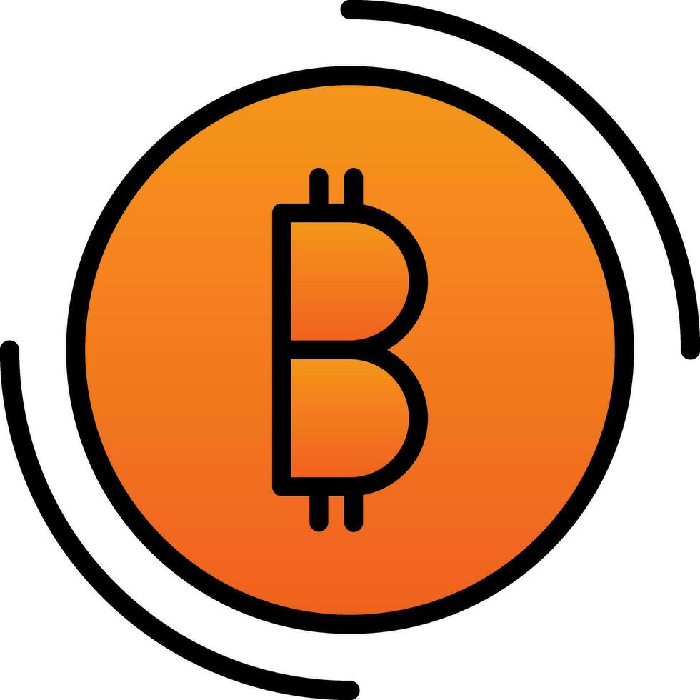 Cryptocurrency Vector Icon Design