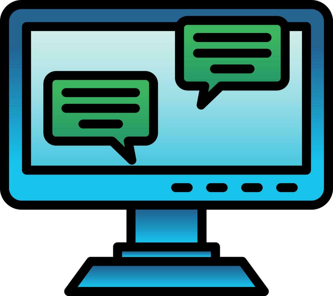 Asking Vector Icon Design