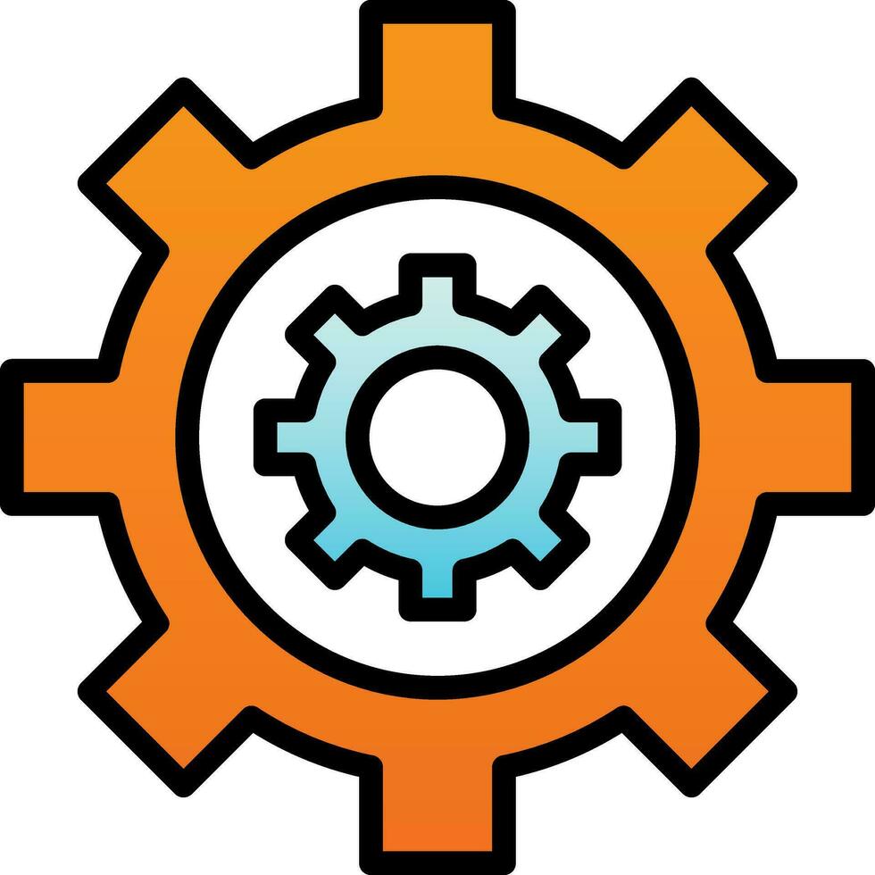 Gear Vector Icon Design