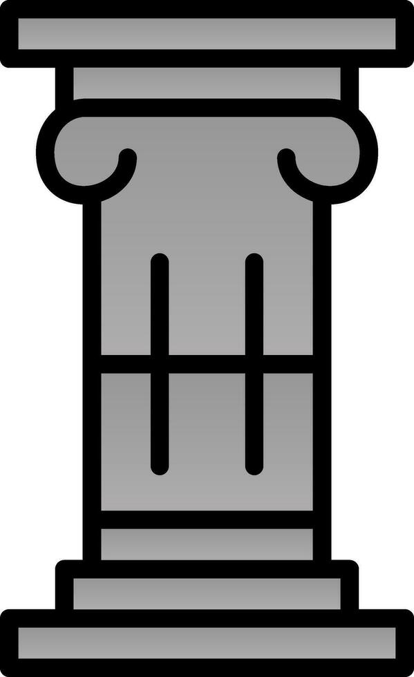 diseño de icono de vector de columna