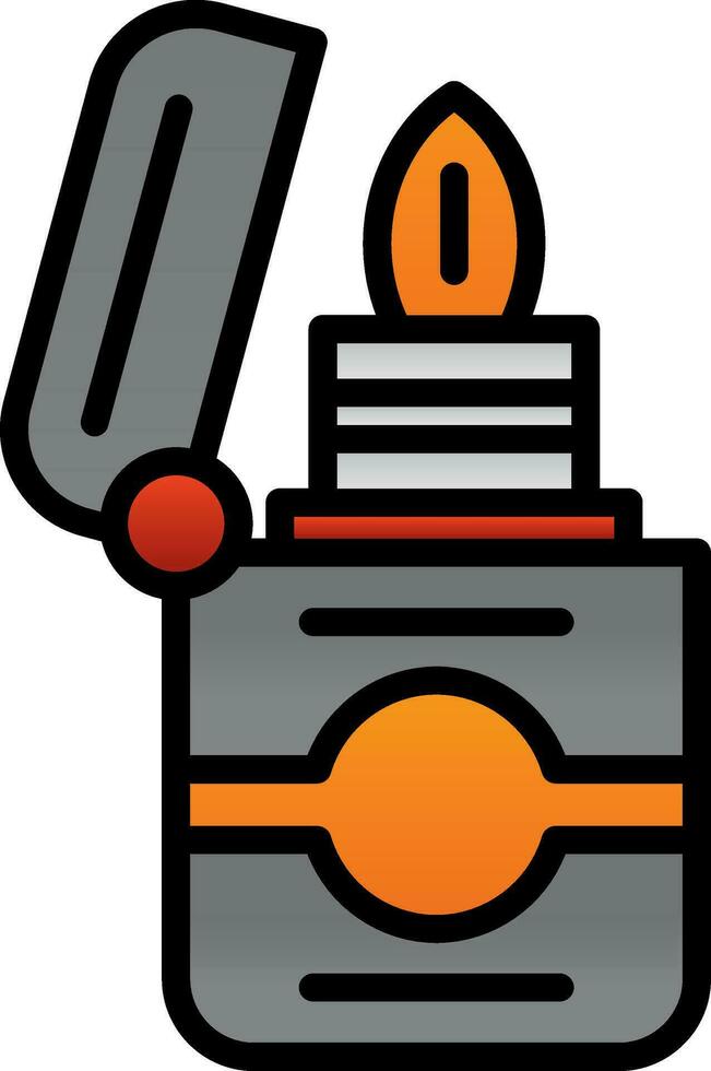 Lighter Vector Icon Design