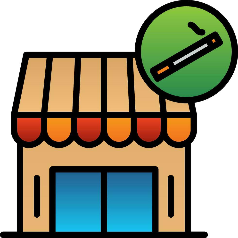 diseño de icono de vector de tienda