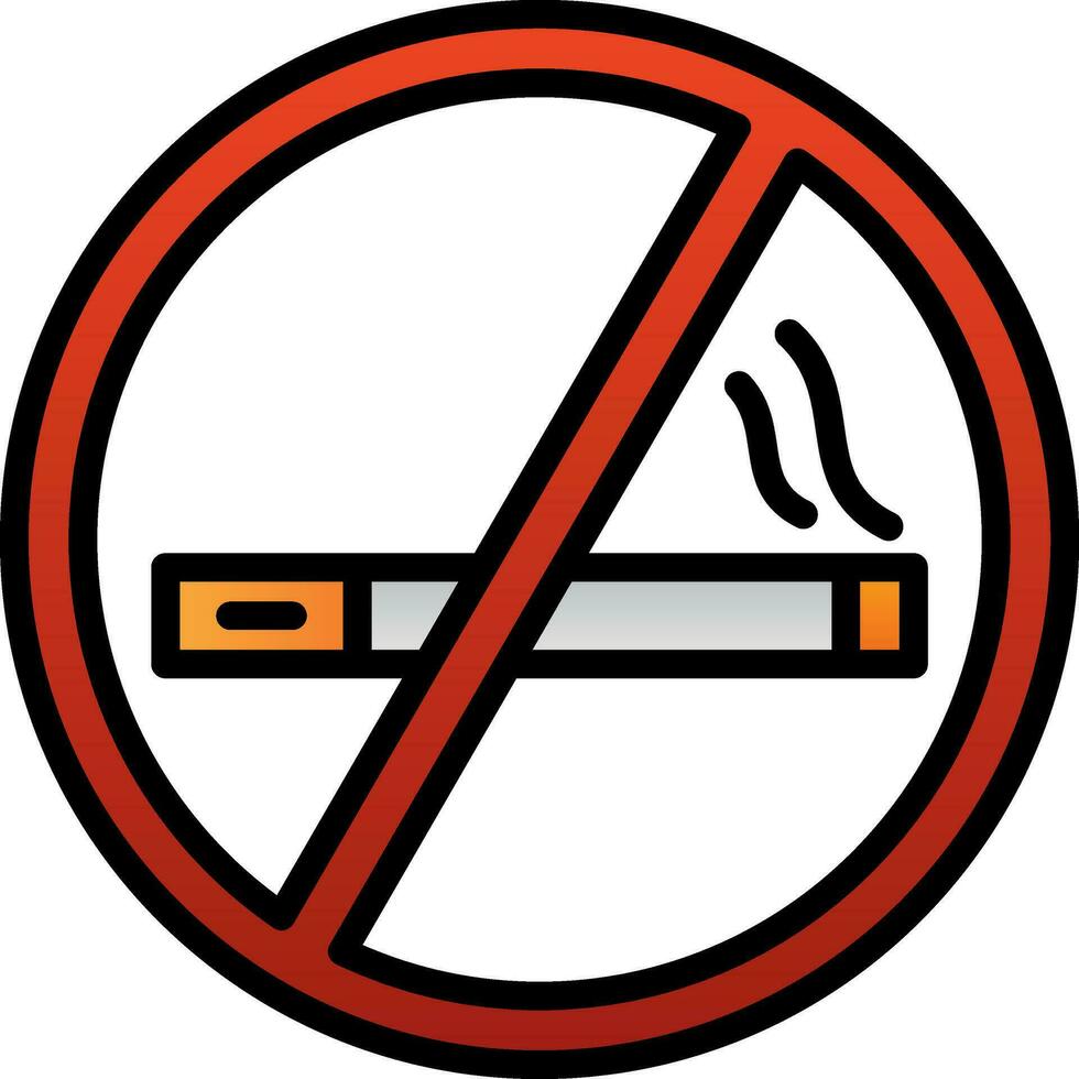 Quit smoking Vector Icon Design