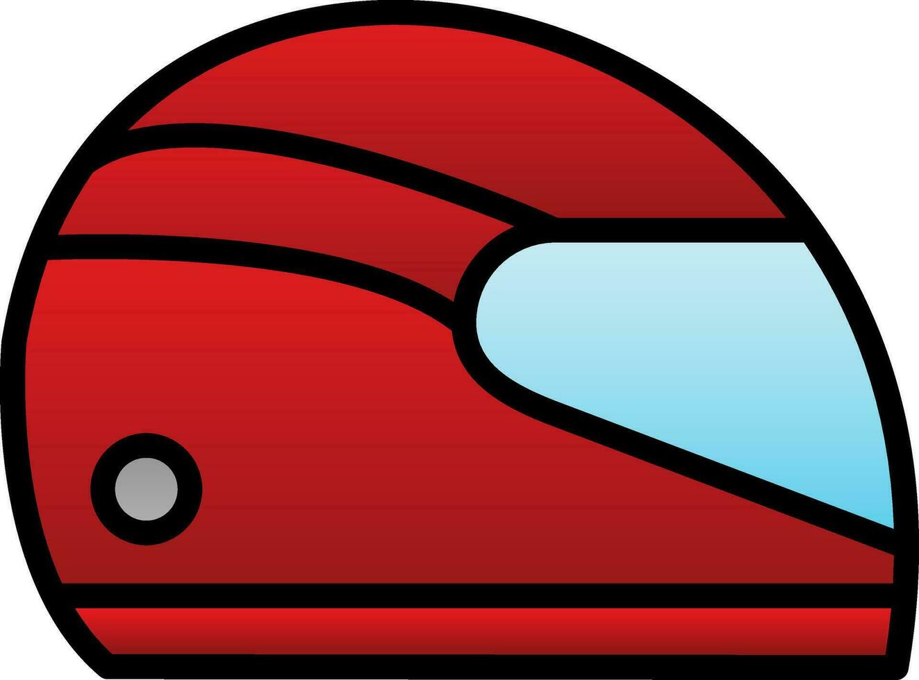 Helmet Vector Icon Design
