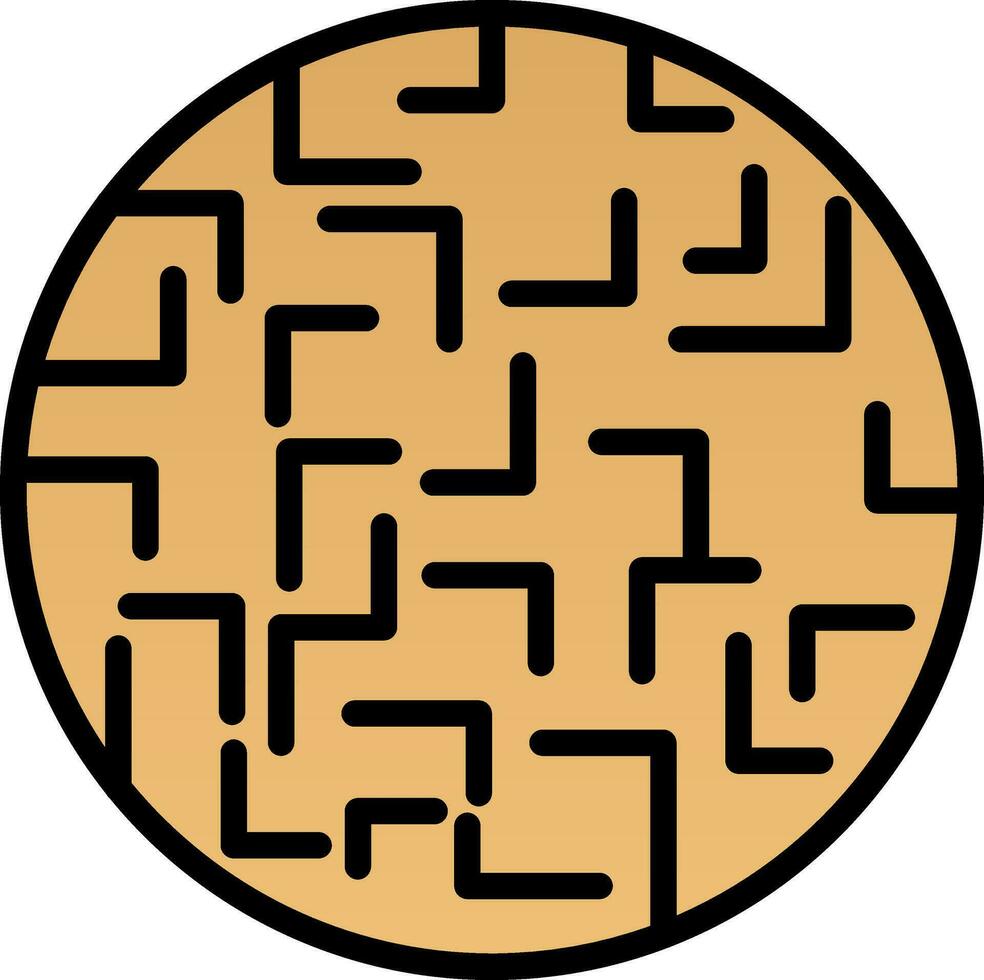 Labyrinth Vector Icon Design