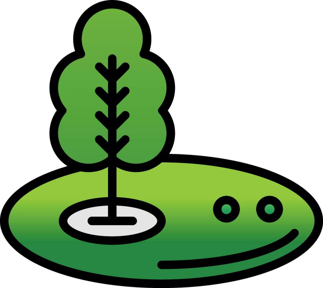 Golf Vector Icon Design