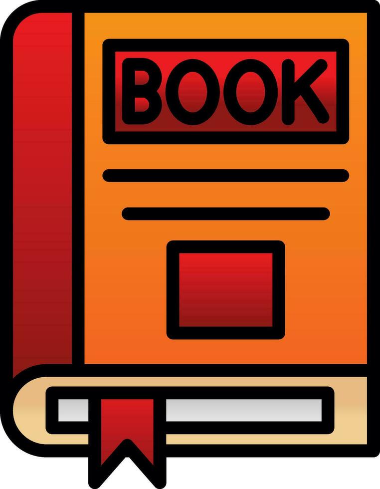 Book Vector Icon Design