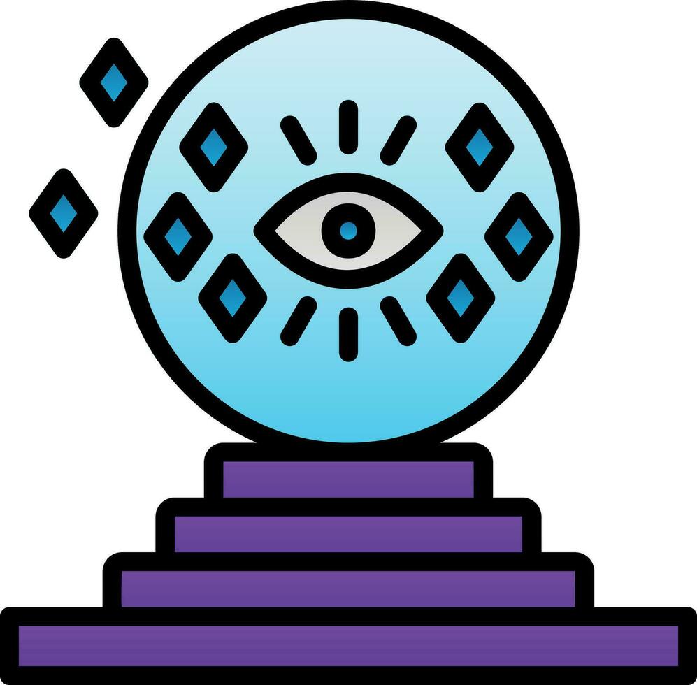 Fortune teller Vector Icon Design