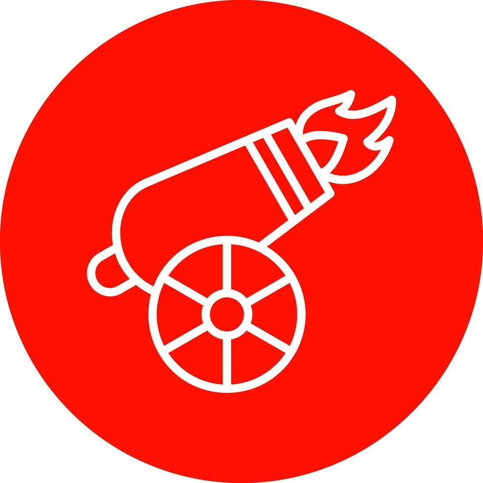 Cannon Vector Icon Design