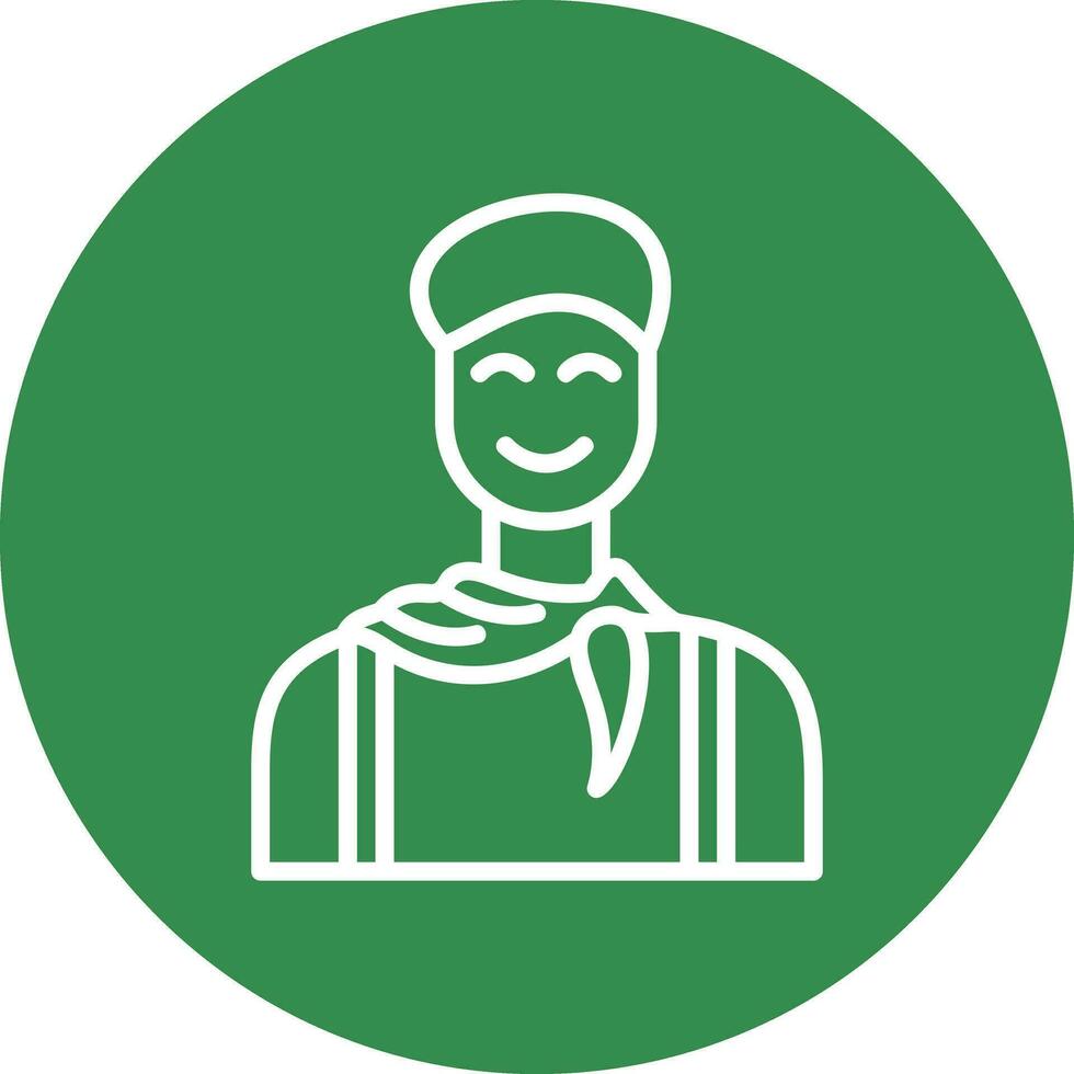 Mime Vector Icon Design
