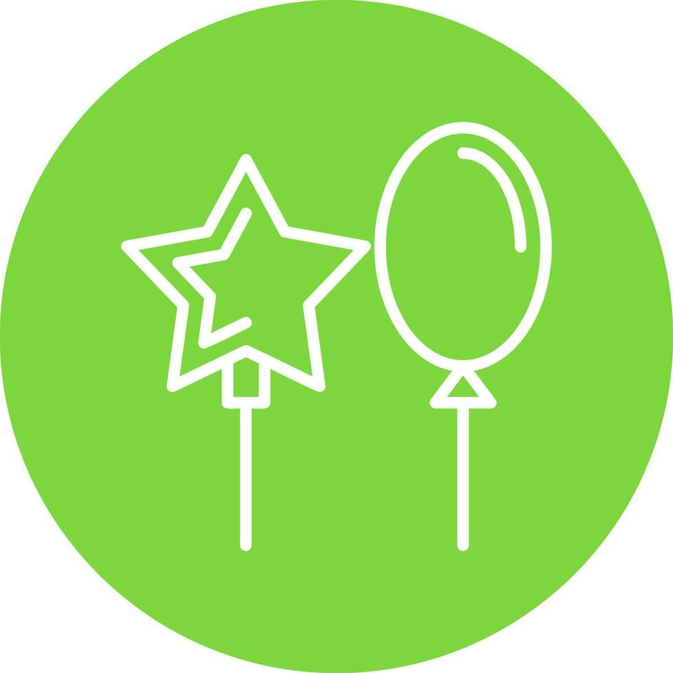 Balloons Vector Icon Design