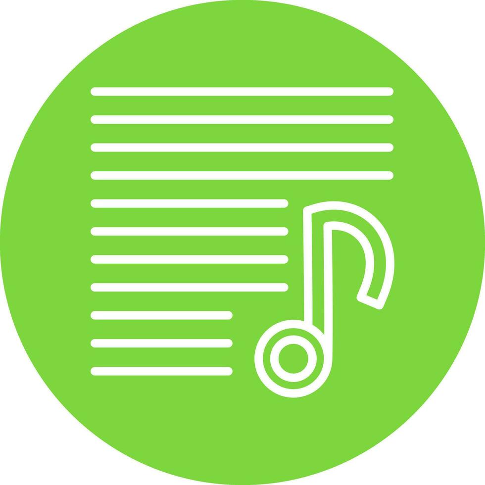 Playlist Vector Icon Design