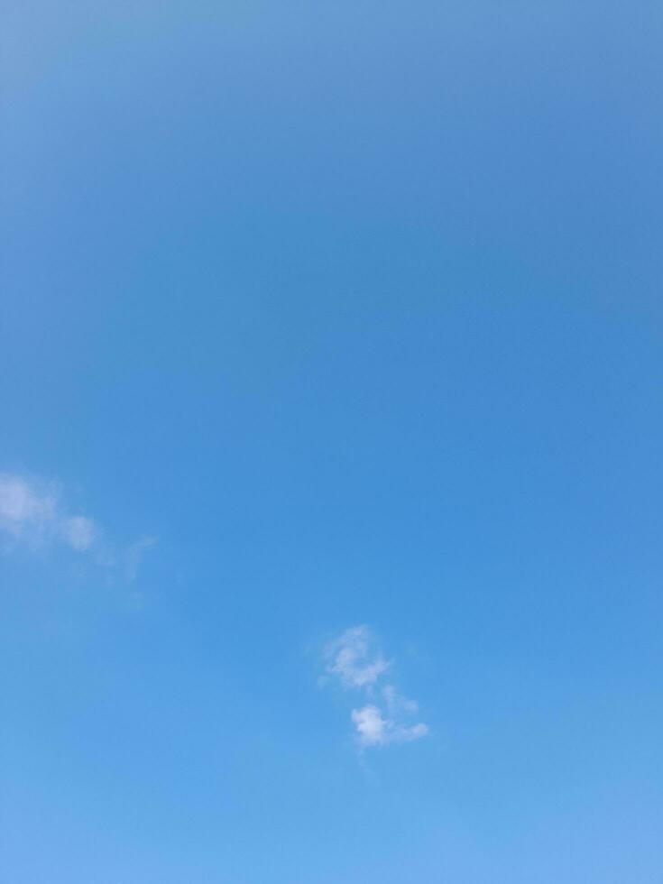 The white clouds on the blue sky are perfect for the background.  Skyscape on Lombok Island, Indonesia photo