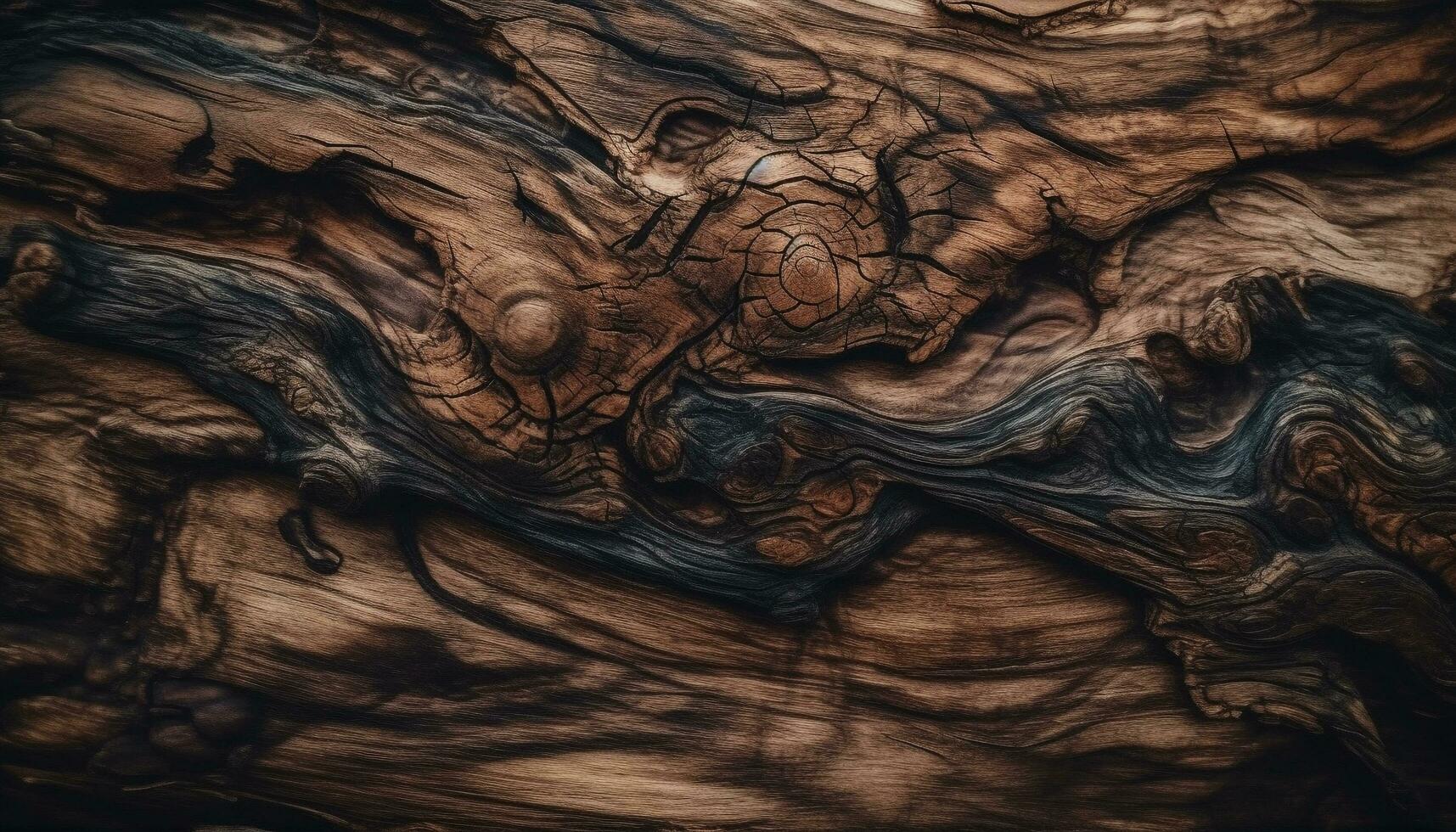 Abstract wood plank flooring creates textured backdrop generated by AI photo