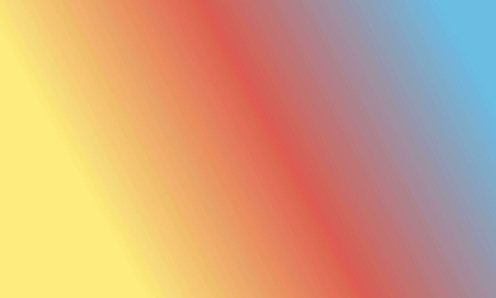 Design simple pastel yellow,blue and red gradient color illustration background photo