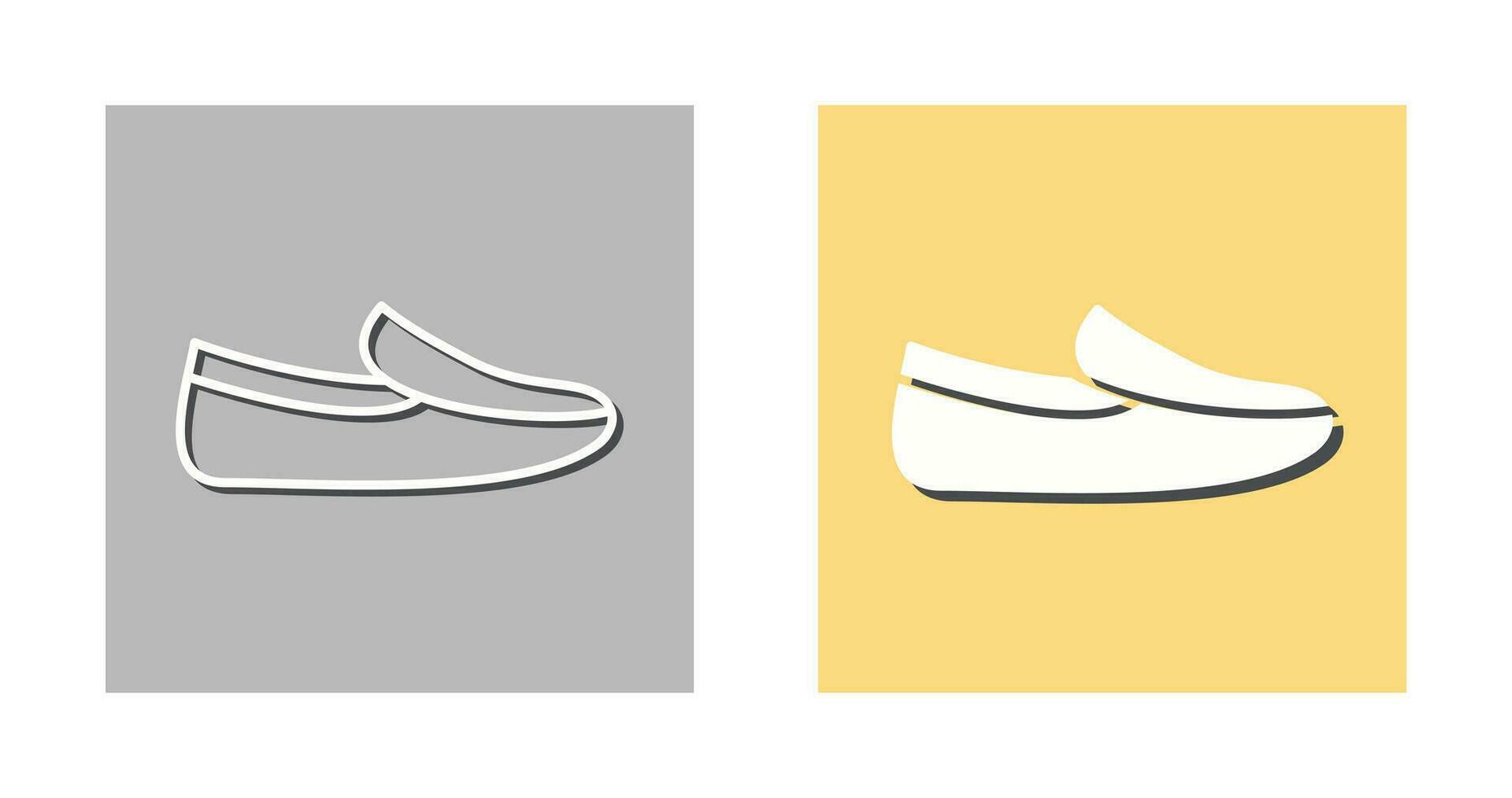 Men's Loafers Vector Icon