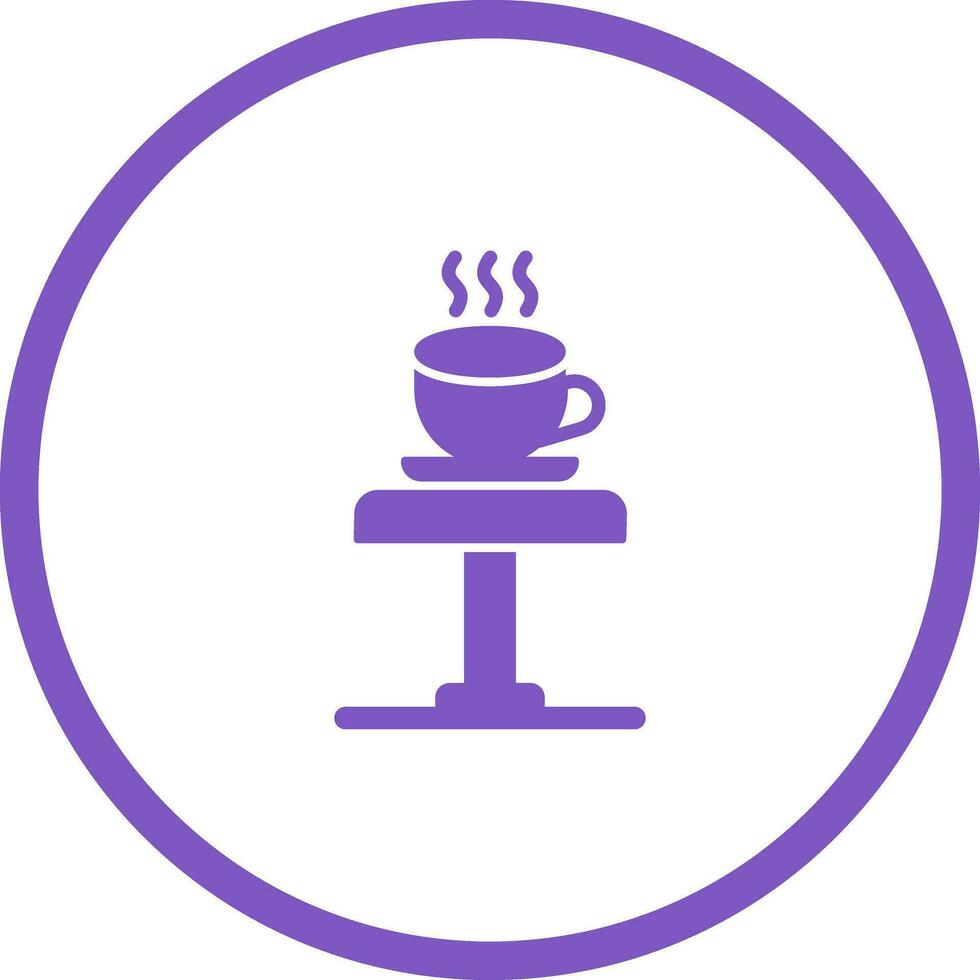 Coffee Table Vector Icon