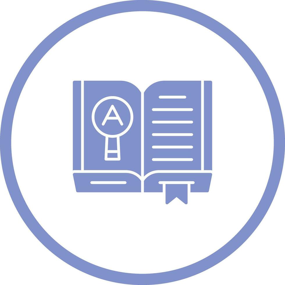 Open Book Vector Icon