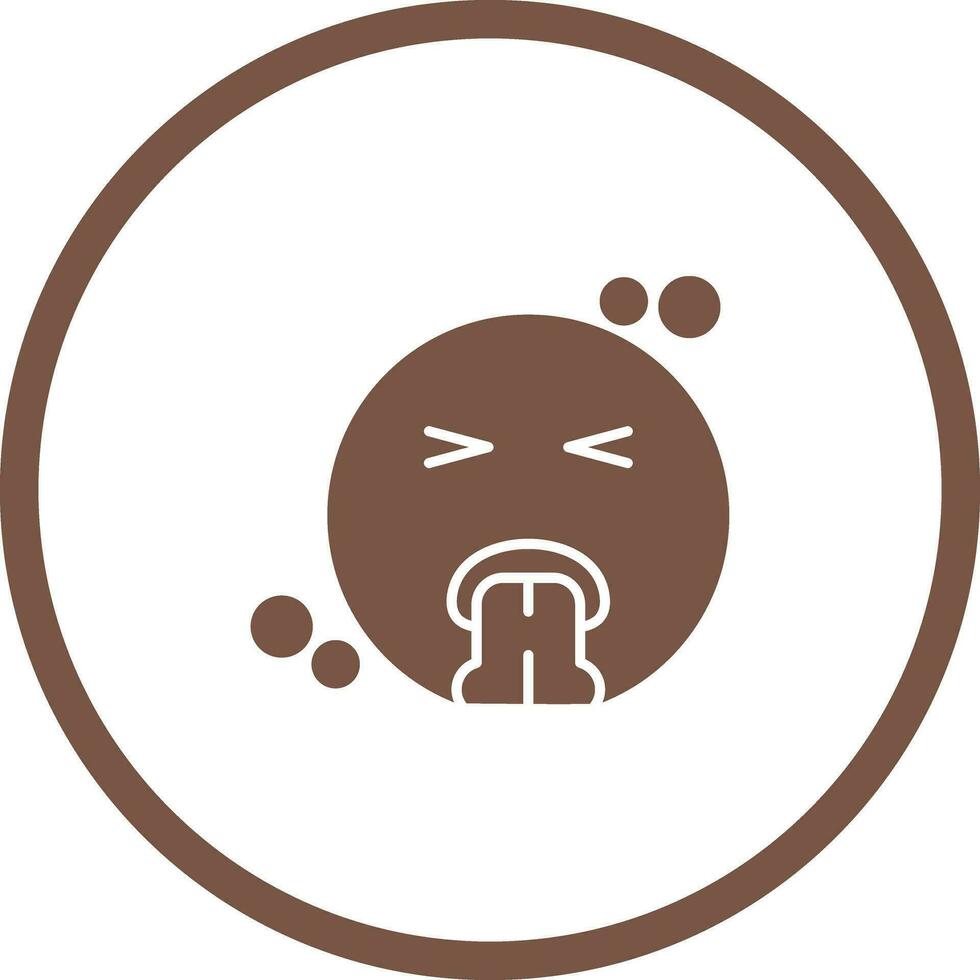 Vomit Vector Icon