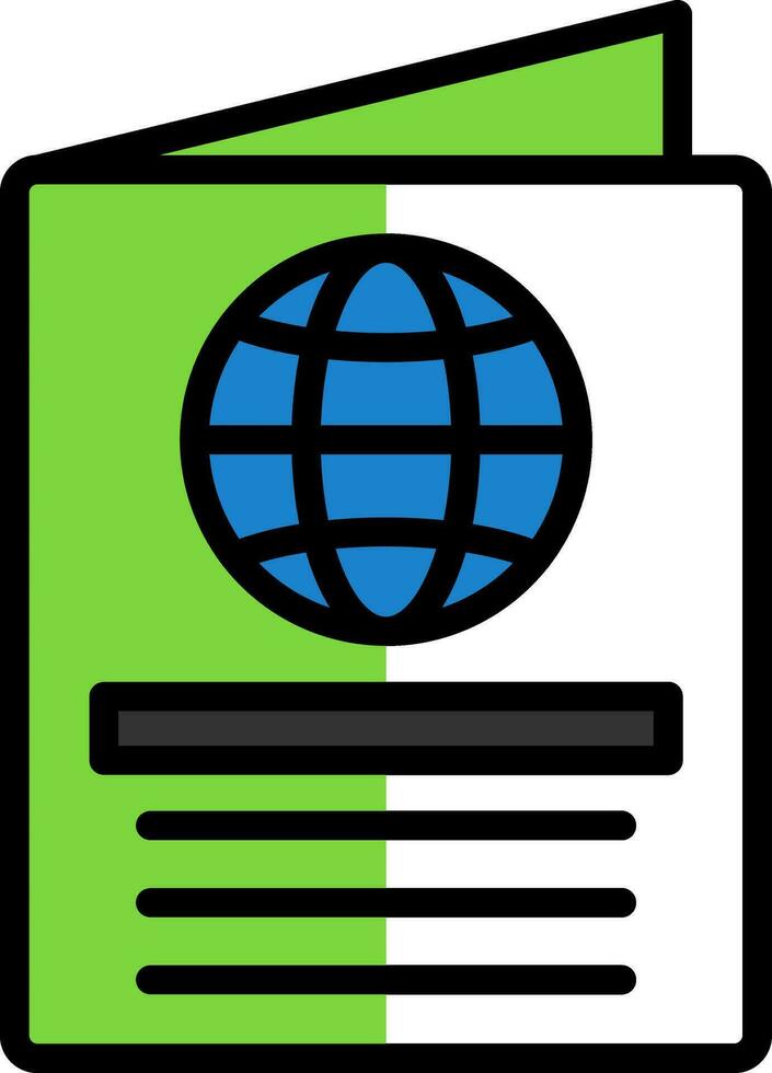 Passport Vector Icon Design