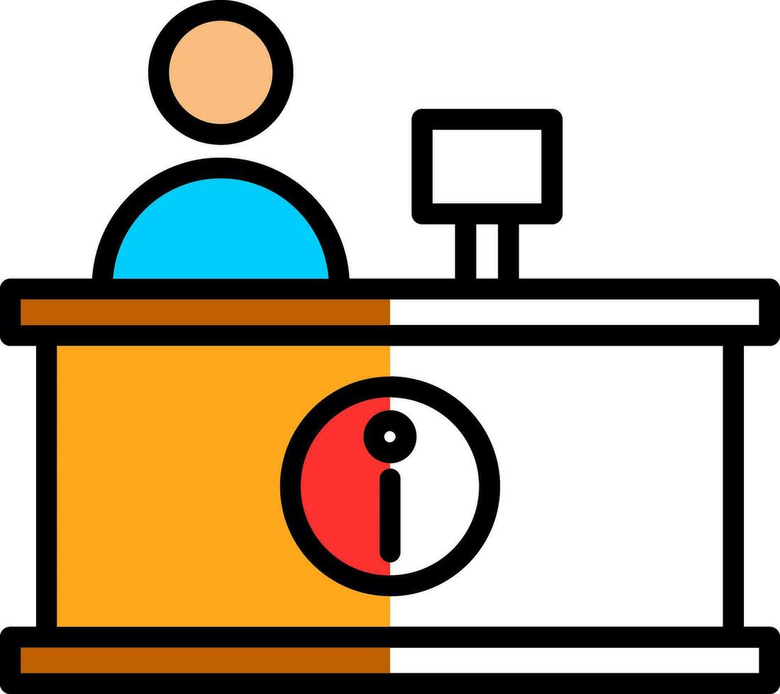 Reception Vector Icon Design
