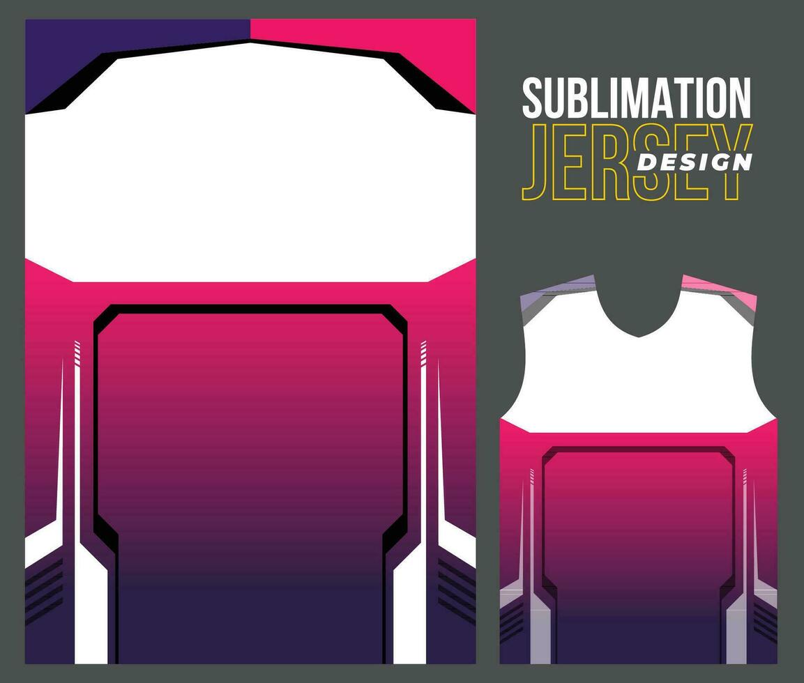 vector fútbol jersey diseño para sublimación