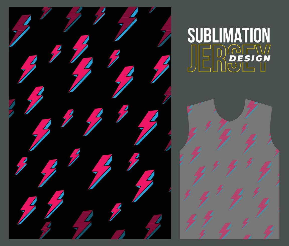 vector soccer jersey design for sublimation