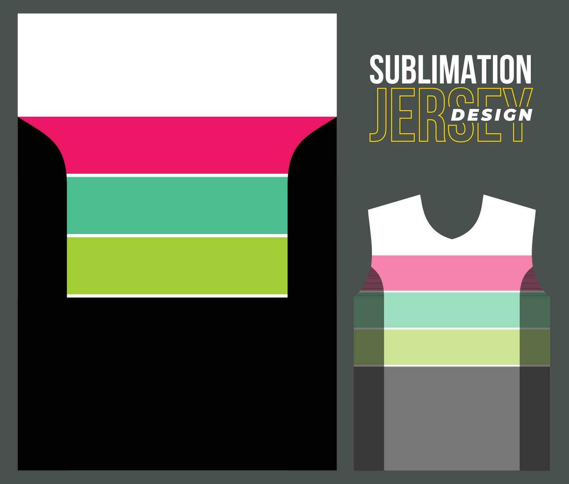 vector soccer jersey design for sublimation