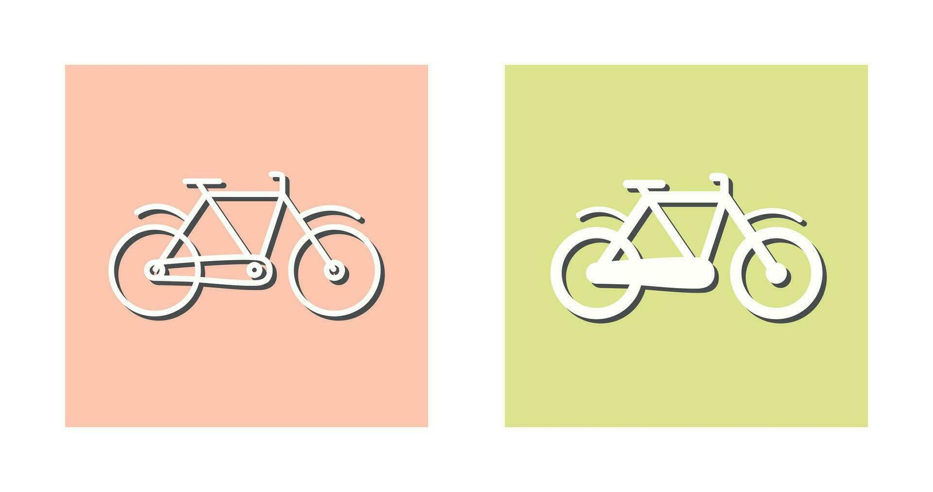 icono de vector de bicicleta