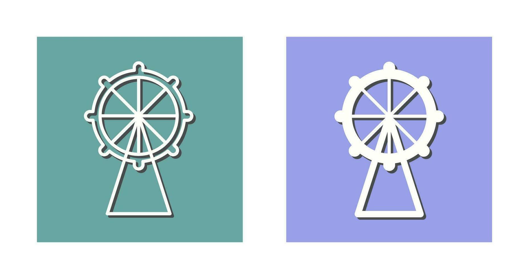 Ferris Wheel Vector Icon