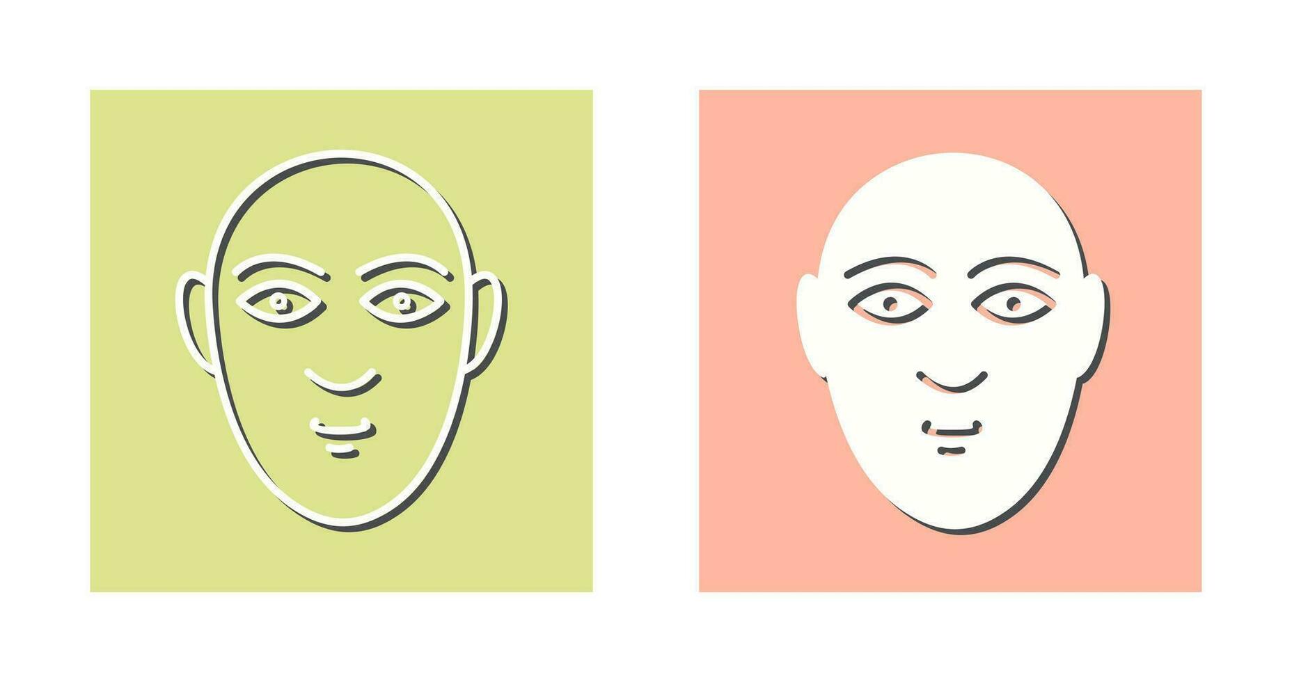 Human Face Vector Icon
