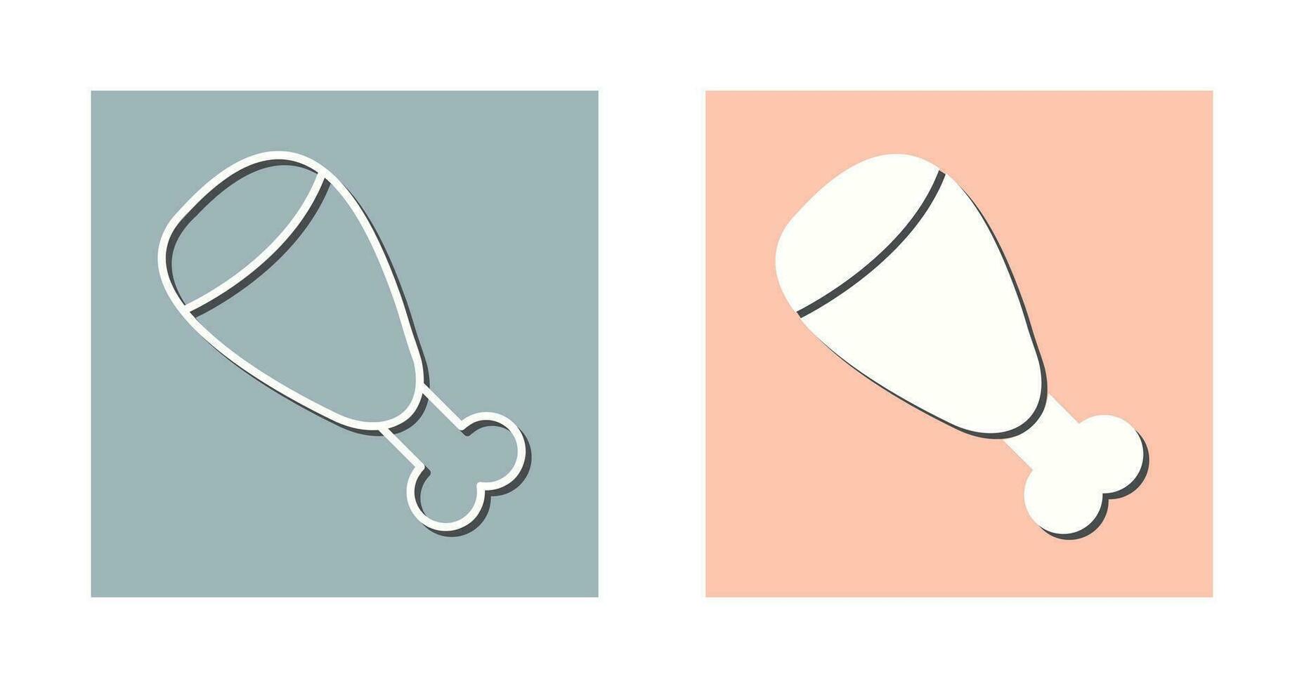 Cooked Ham Vector Icon