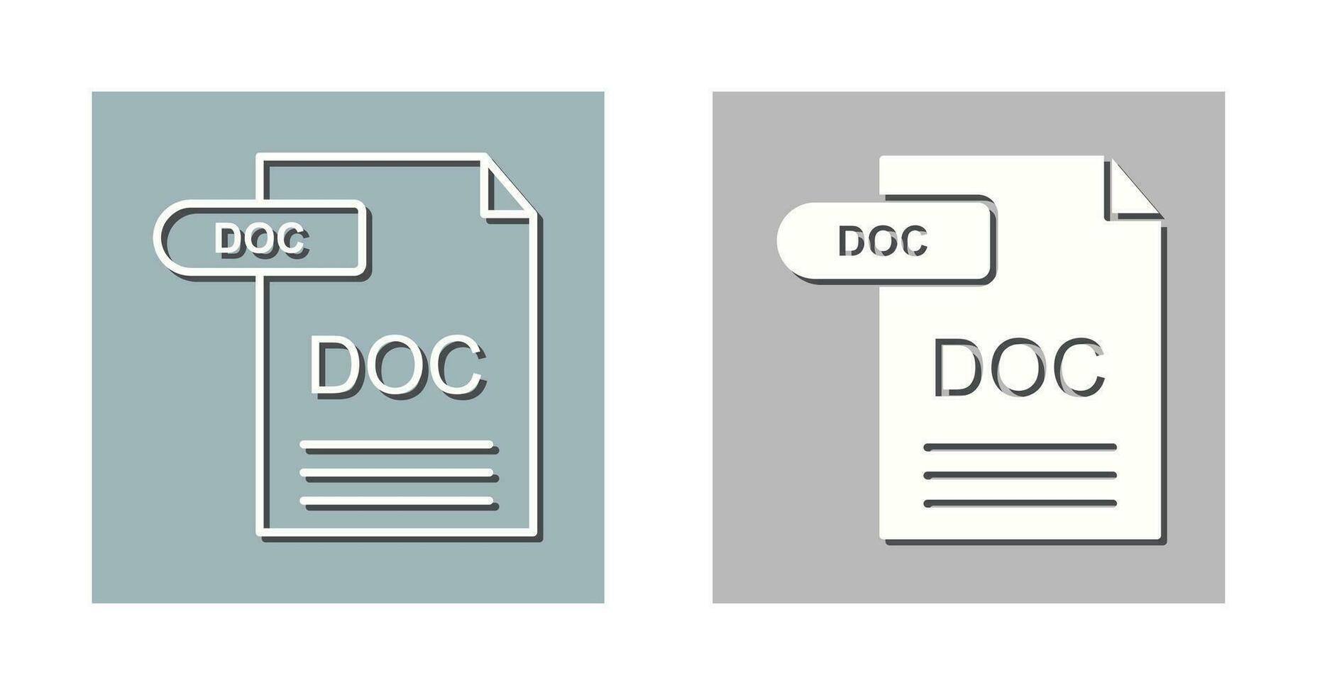 DOC Vector Icon